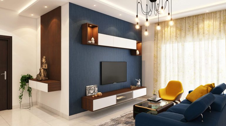 wall-decor-in-navy-and-brown