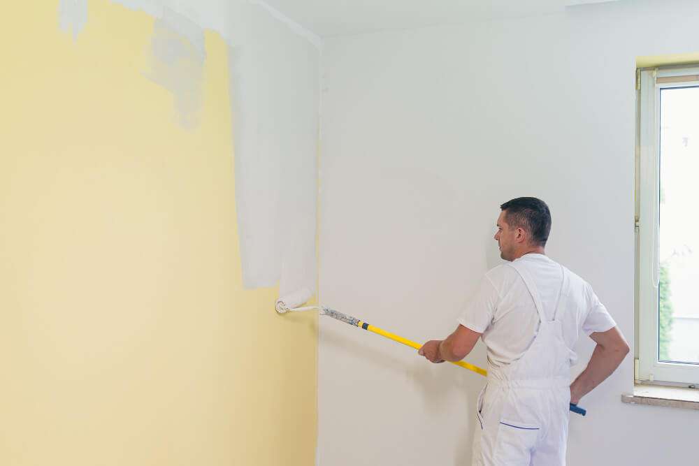 painter painting walls